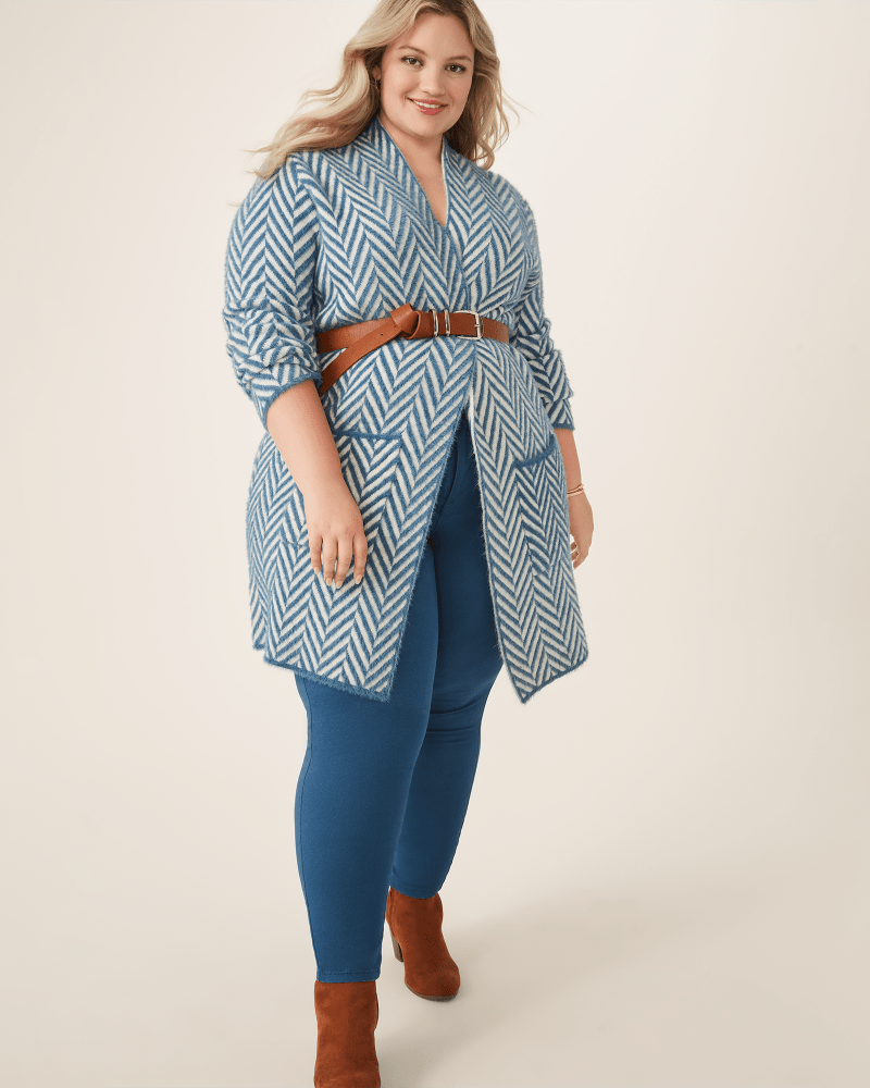 Plus size model wearing Brenda Stretch Skinny Jean by Curve Appeal | Dia&Co | dia_product_style_image_id:177267